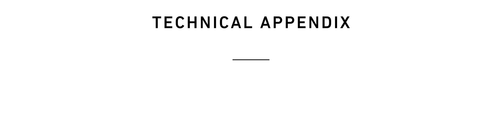 Technical Appendix
